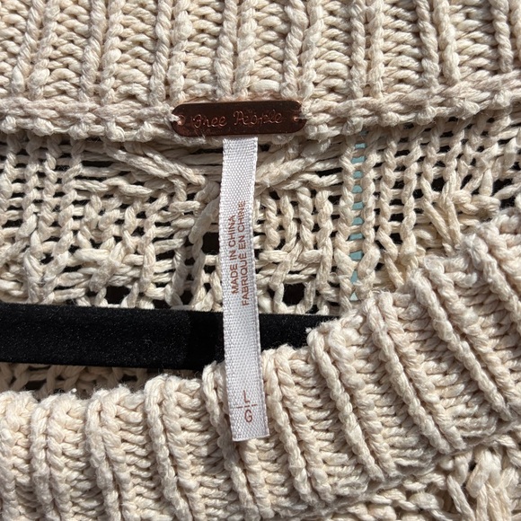 Free People Women's Isla Cable Knit Sweater - Picture 4 of 4